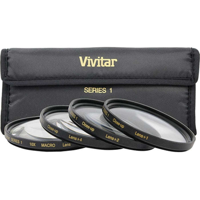 Vivitar 67mm 4pc HD Macro Close-UP Lens Filter Set +1 +2 +4 +10
