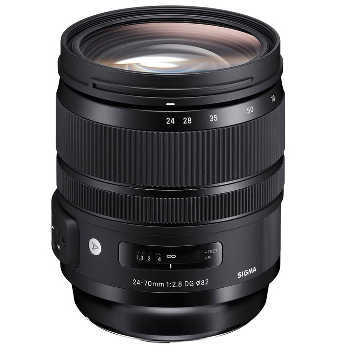 Sigma 24-70mm F2.8 DG OS HSM Art Lens for Nikon + 64GB Ultimate Kit