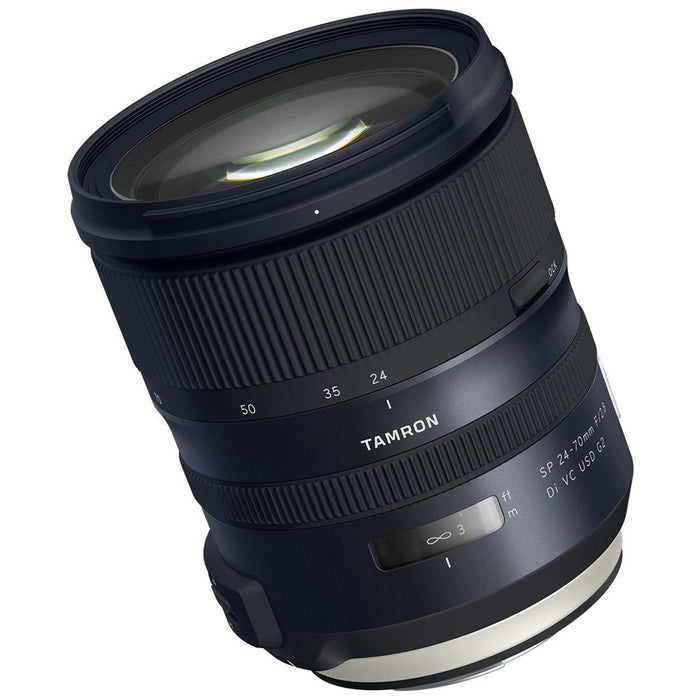 Tamron SP 24-70mm f/2.8 Di VC USD G2 Lens for Canon + 64GB Ultimate Kit