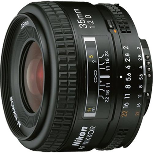 Nikon 35mm F/2D AF DX Nikkor Lens with Auto Focus - OPEN BOX