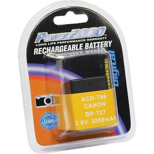 VidPro Replacement Battery for Canon BP-727
