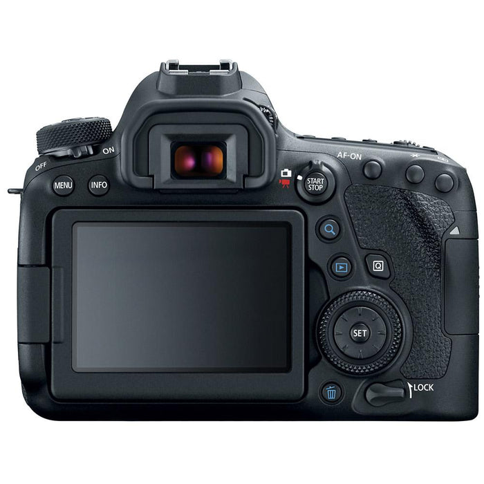 Canon EOS 6D Mark II 26.2MP Digital SLR Camera + Canon PIXMA PRO-100 Printer Bundle