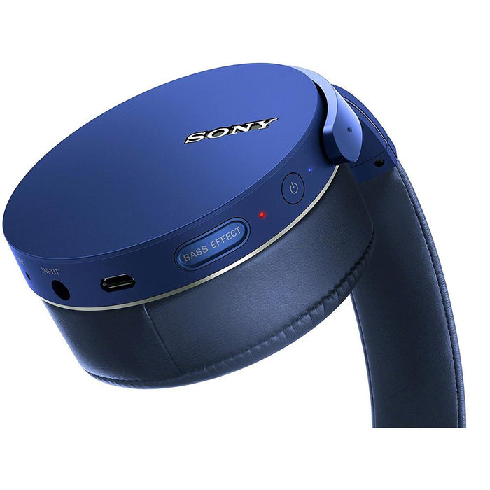Sony XB950B1 Extra Bass Wireless Headphones 2017 model  Blue w/ Warranty Bundle