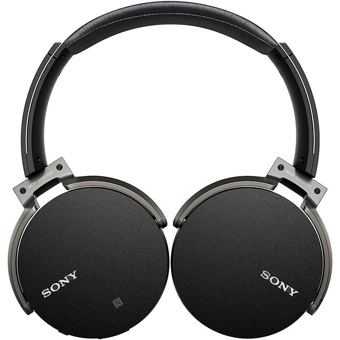 Sony XB950B1 Extra Bass Wireless Headphones 2017 model  Black w/ Warranty Bundle