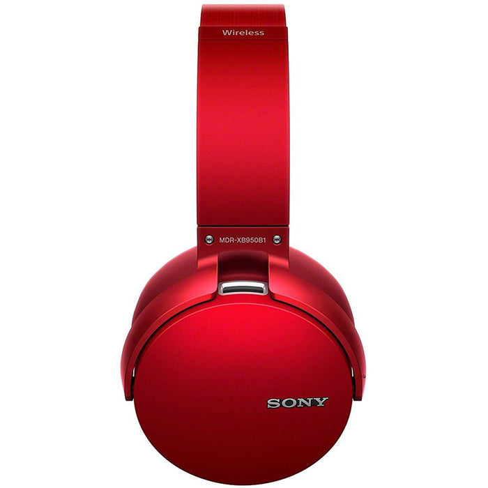 Sony XB950B1 Extra Bass Wireless Headphones 2017 model  Red w/ Warranty Bundle