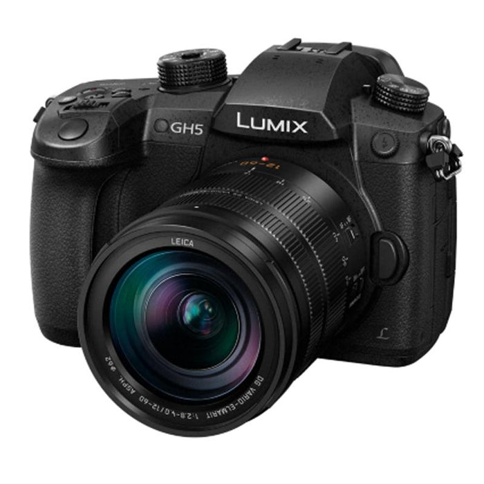 Panasonic LUMIX GH5 20.3MP 4K Mirrorless Digital Camera 12-60mm f2.8-4.0 ASPH Leica Lens
