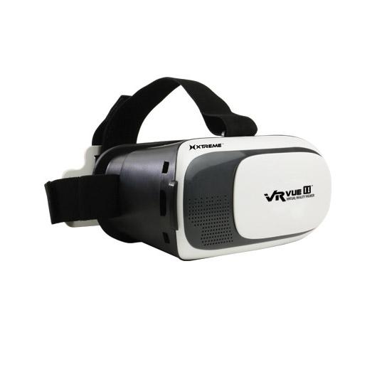 Xtreme VR Vue II Virtual Reality Viewer with 16GB MicroSD and Bluetooth Headphones Kit