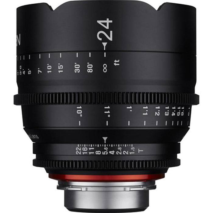 Rokinon XEEN 24mm T1.5 Professional Cine Lens for Canon EF Mount