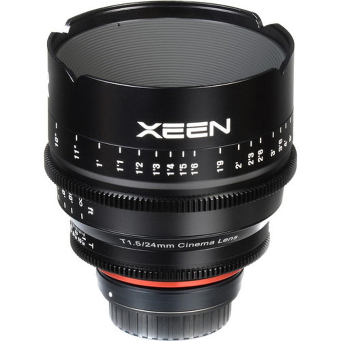Rokinon XEEN 24mm T1.5 Professional Cine Lens for Canon EF Mount
