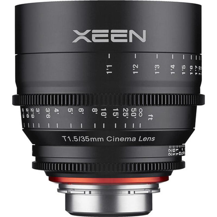 Rokinon Xeen XN35-C 35mm T1.5 Cine Full Frame Lens for Canon EF Mount