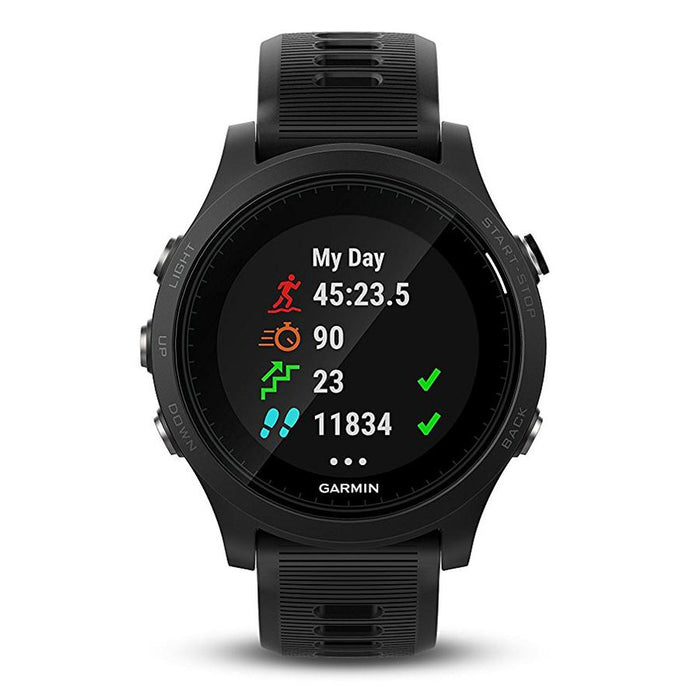 Garmin Forerunner 935 Sport Watch (Black) w/ Charger + 1 Year Extended Warranty Bundle