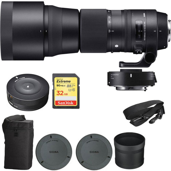 Sigma Sigma 150-600mm F5-6.3 Contemporary Lens & Teleconverter for Nikon w/ Dock Kit