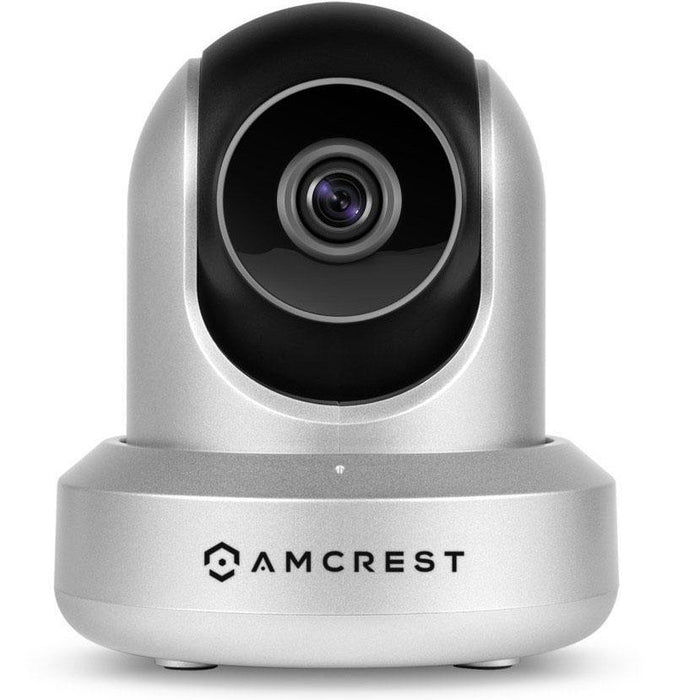 Amcrest 3-Pack HD 720P POE Wi-Fi IP Security Surveillance Camera System (Silver) IPM721S
