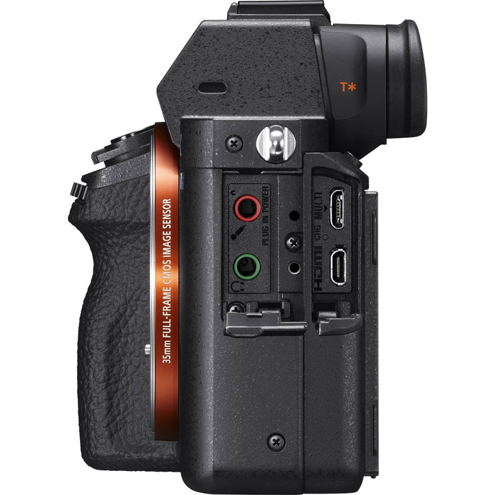 Sony a7S II Full-frame Mirrorless 4K Camera 24-70mm Lens and Mount Converter Kit