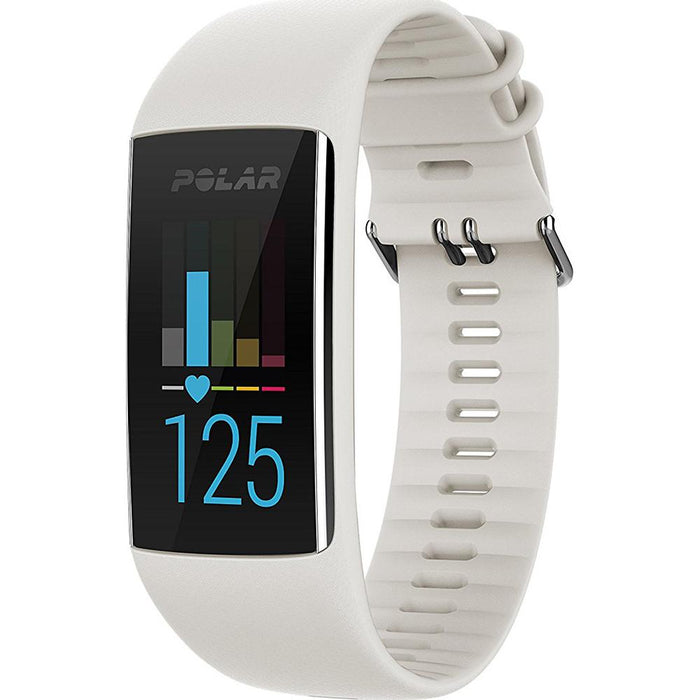 Polar A370 Fitness Tracker with 24/7 Wrist Based HR White Small (90064905)