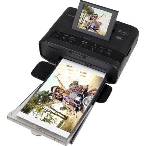 Canon SELPHY CP1300 Wireless Compact Photo Printer with AirPrint (Black) - 2234C001