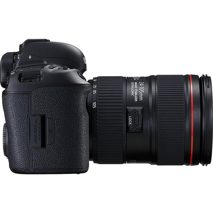 Canon EOS 5D Mark IV 30.4 MP Full Frame DSLR Camera & EF 24-105mm f/4L IS II USM Lens