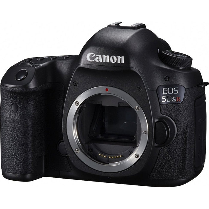 Canon EOS 5DS R 50.6MP Digital SLR Camera Bundle w/ Bag, 64GB Card, Battery and Tripod