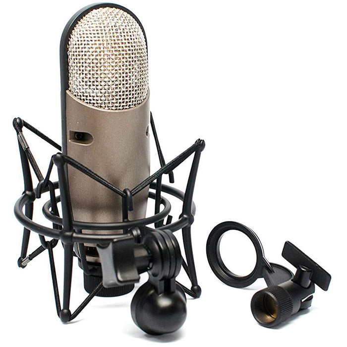 CAD Audio Large Diaphragm Polar Condenser Microphone + Accessories Bundle
