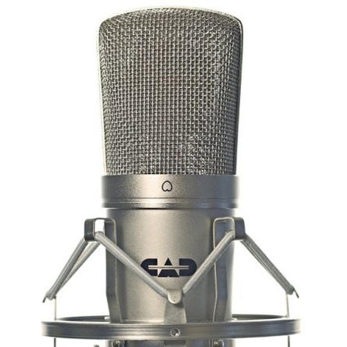 CAD Audio Large Diaphragm Cardioid Condenser Microphone w/ Accessories Bundle