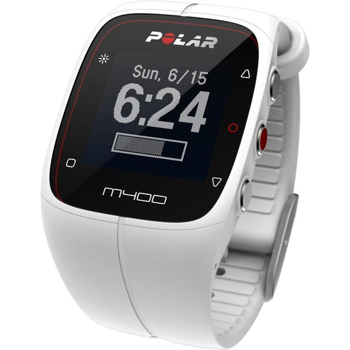 Polar M400 GPS Sports Watch, Activity Tracker, Heart Rate Monitor + 7-in-1 Fitness Kit