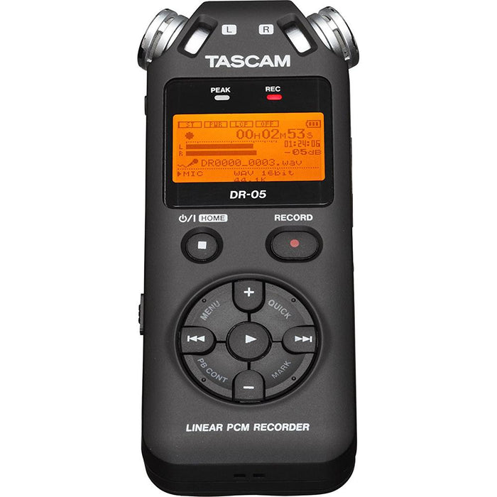 Tascam DR-05 - Stereo Portable Digital Recorder - OPEN BOX