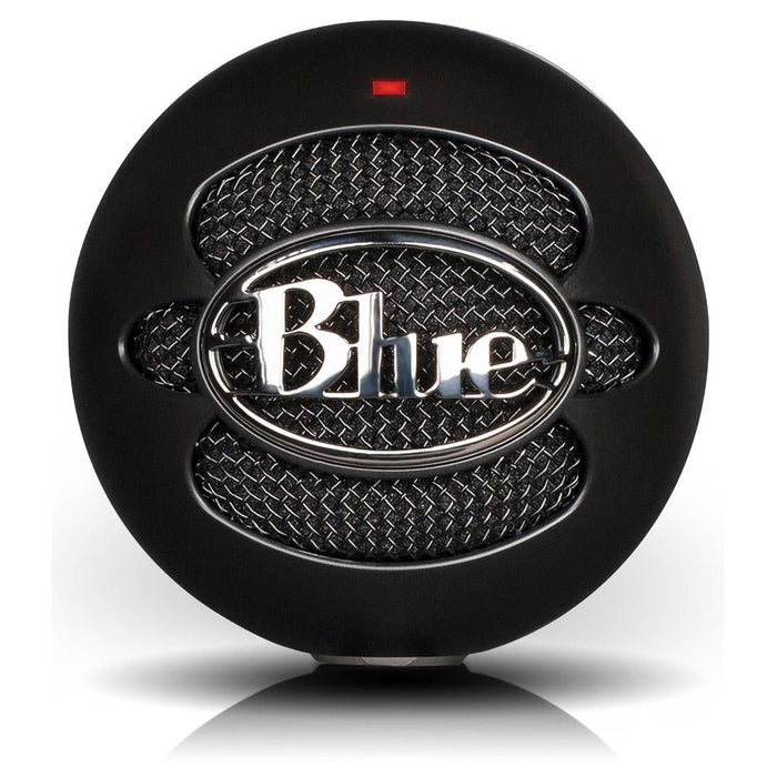 BLUE MICROPHONES Snowball iCE Versatile USB Microphone - Black w/ Accessories Bundle