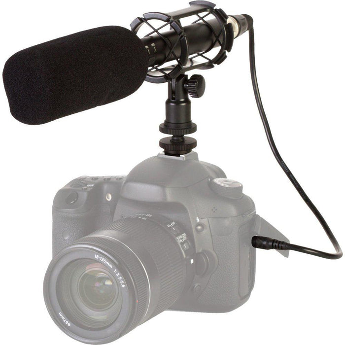 Kodak Condenser Shotgun Video Microphone with Case Bundle - MIC-711