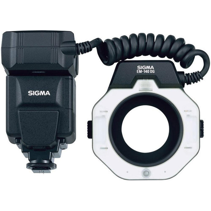 Sigma EM-140 DG Macro Flash for Nikon DSLRs with 64GB Memory Card Bundle