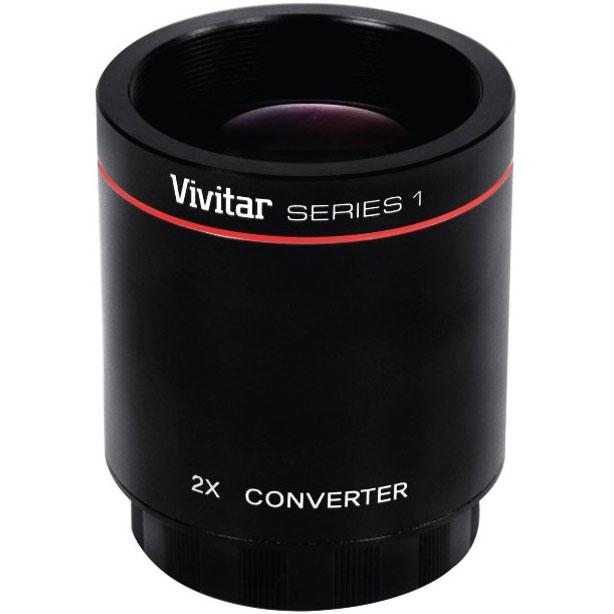 Vivitar 2x Professional Teleconverter works with 500mm, 800mm l650-1300mm lenses (V2XMR)