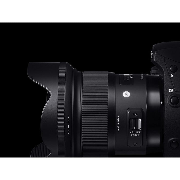 Sigma 24mm f/1.4 DG HSM Wide Angle Lens (Art) for Nikon DSLR Camera Mount