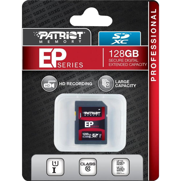 Patriot 128GB SDHC Class 10 EP Series (PEF128GSXC10233)