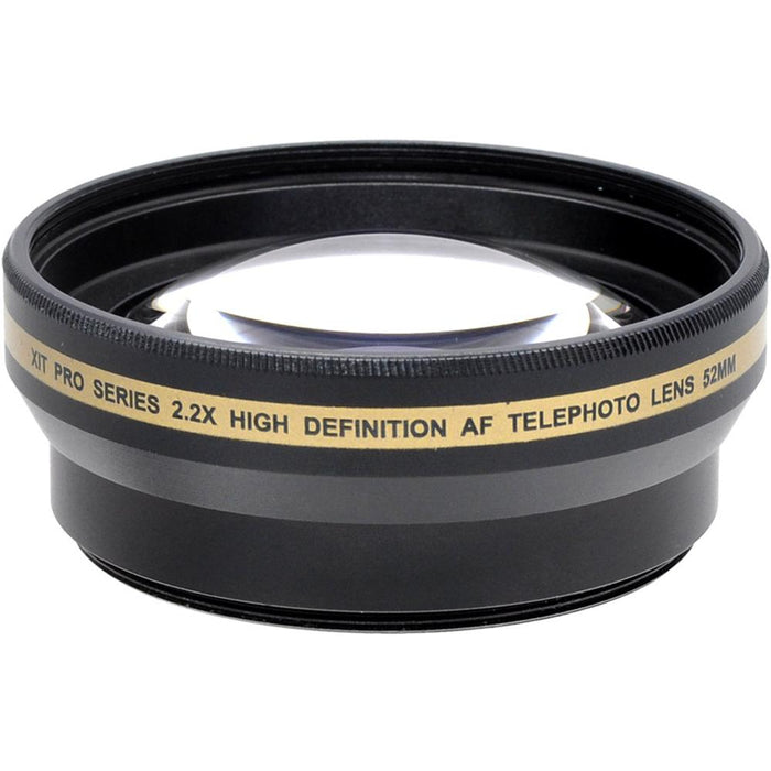 General Brand 52mm High Definition Pro 2x Telephoto Conversion Lens (Black)