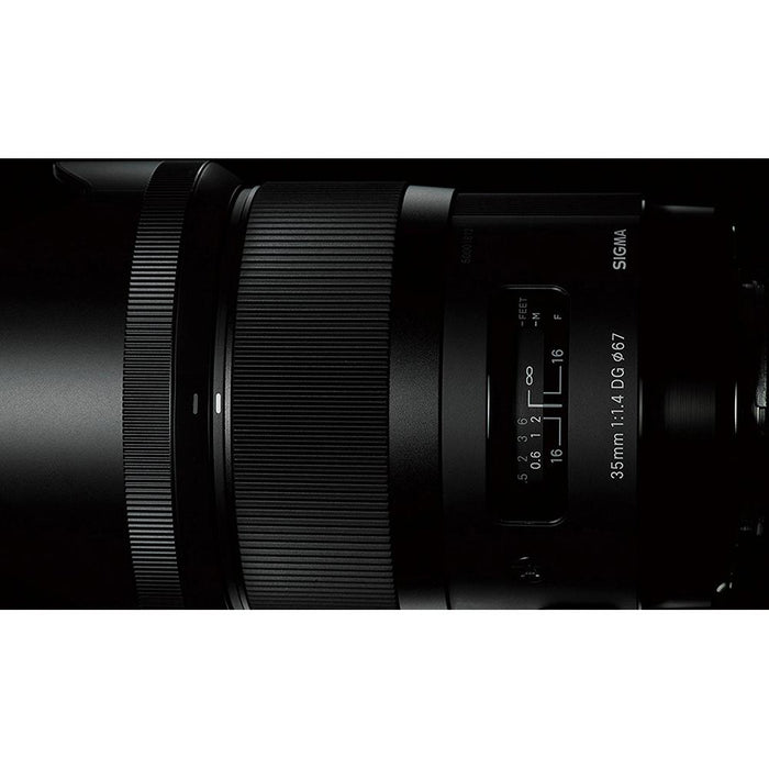 Sigma Art Wide-angle lens - 35 mm - F/1.4 DG DG HSM- Pentax SLR