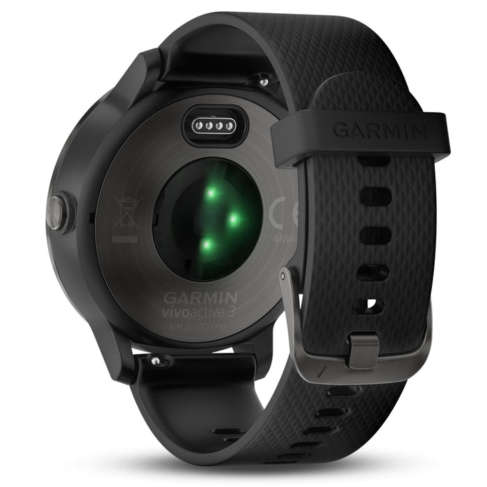Garmin vivoactive 3 GPS Fitness Smartwatch -  (Black & Gunmetal)