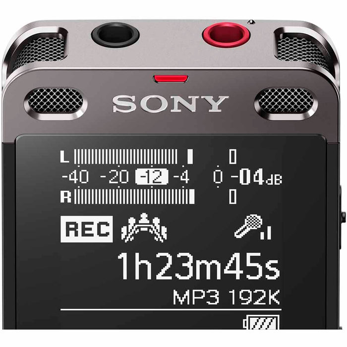 Sony Ux560BLK Digital Voice Recorder w/ 32GB Bundle