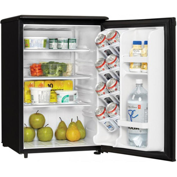 Danby 2.6 Cu. Ft. Compact Refrigerator in Black - DAR026A1BDD