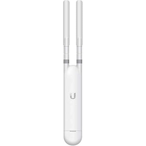 UBIQUITI NETWORKS 802.11ac Indoor/Outdoor Access Point with Plug & Play Mesh, White - UAP-AC-M-US