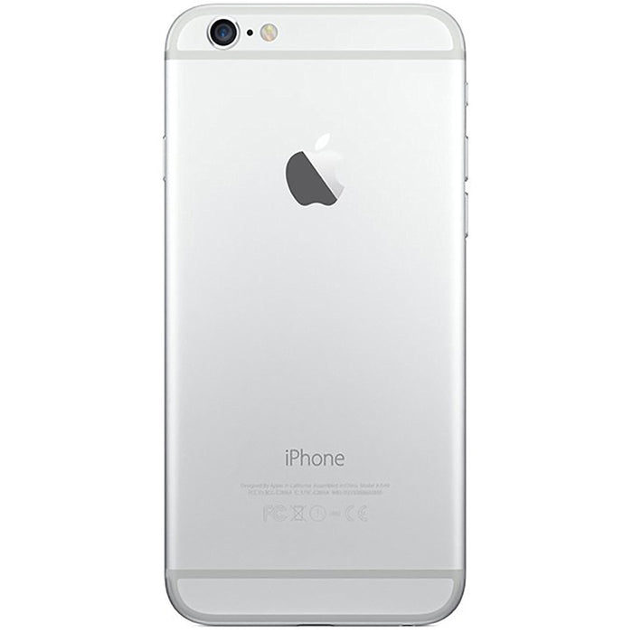 Apple iPhone 6, Silver, 16GB, Unlocked Carrier - Refurbished - IPH6SL16U