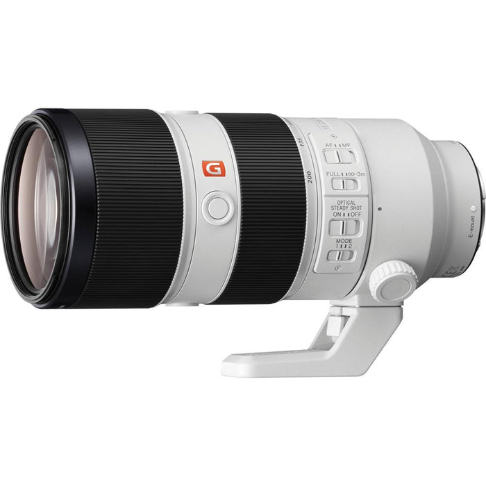 Sony FE 70-200mm F2.8GM OSS E-Mount Lens with SDXC 128GB UHS-1 Memory Card