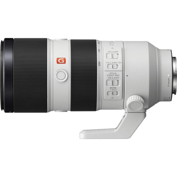 Sony FE 70-200mm F2.8GM OSS E-Mount Lens with SDXC 128GB UHS-1 Memory Card