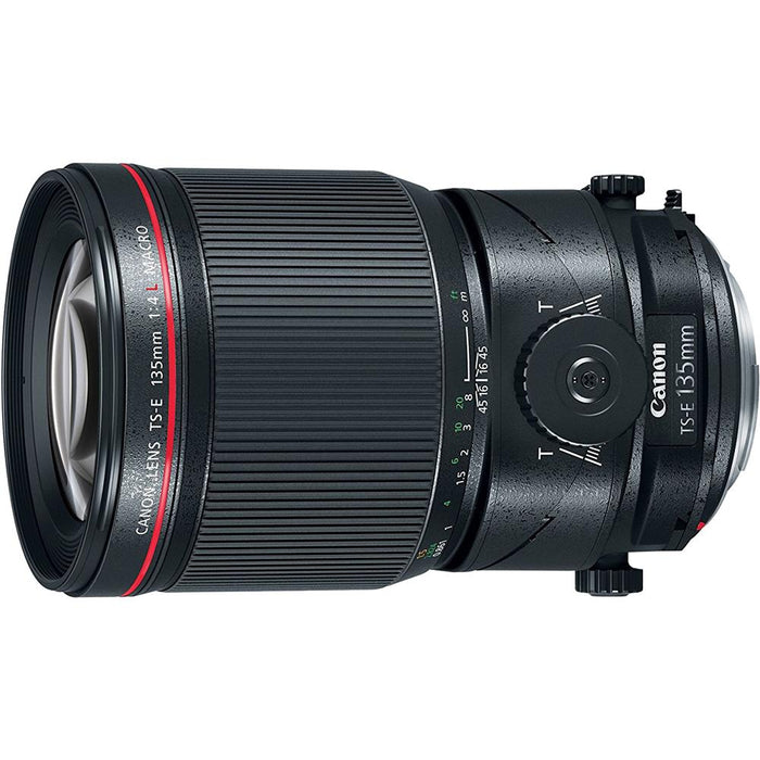 Canon 135mm f/4L Fixed Prime MACRO DSLR Camera Lens w/ Sandisk 128GB Memory Card