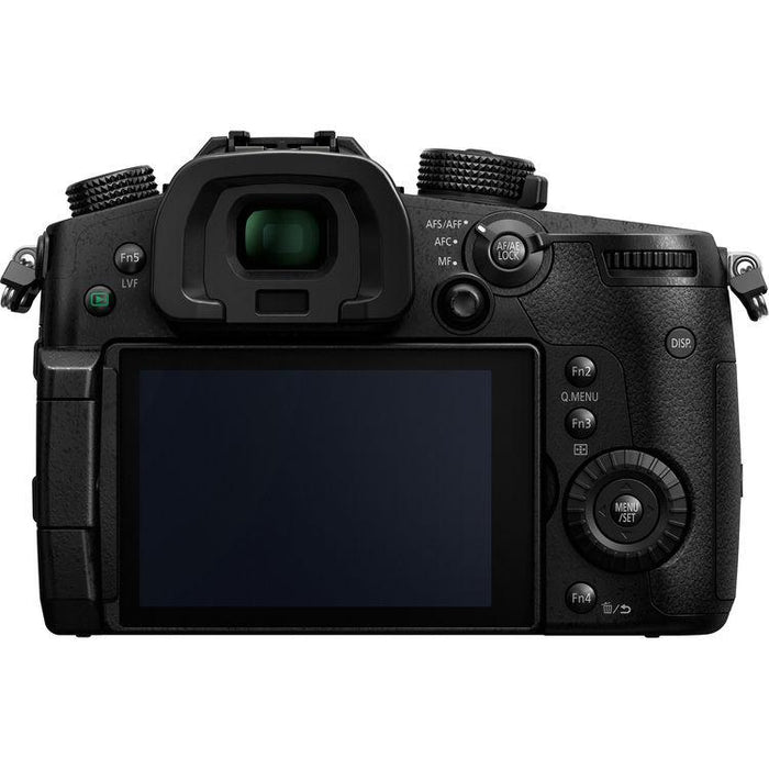 Panasonic LUMIX GH5 20.3MP 4K Mirrorless Digital Camera with WiFi 64GB Accessories Kit
