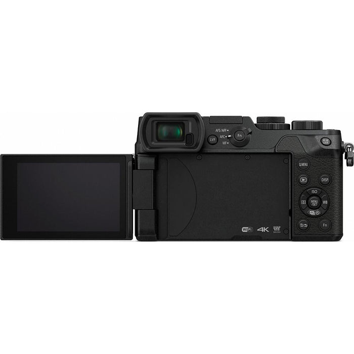 Panasonic DMC-GX8KBODY LUMIX GX8 4K Interchangeable Lens Camera Black 64GB Kit
