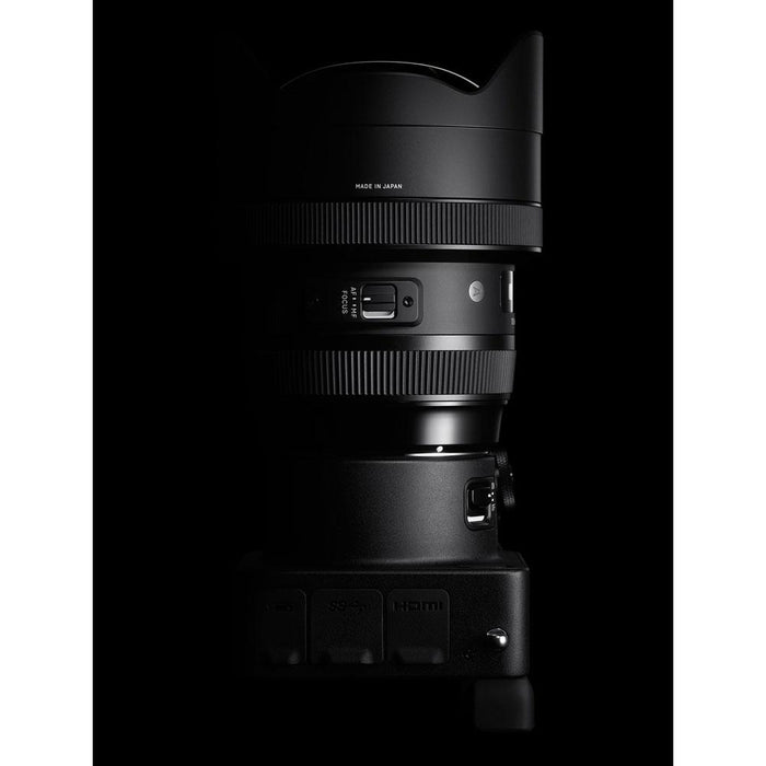 Sigma 12-24mm F4.0 DG HSM Art Full Frame Lens for Nikon w/ 128GB Memory Card