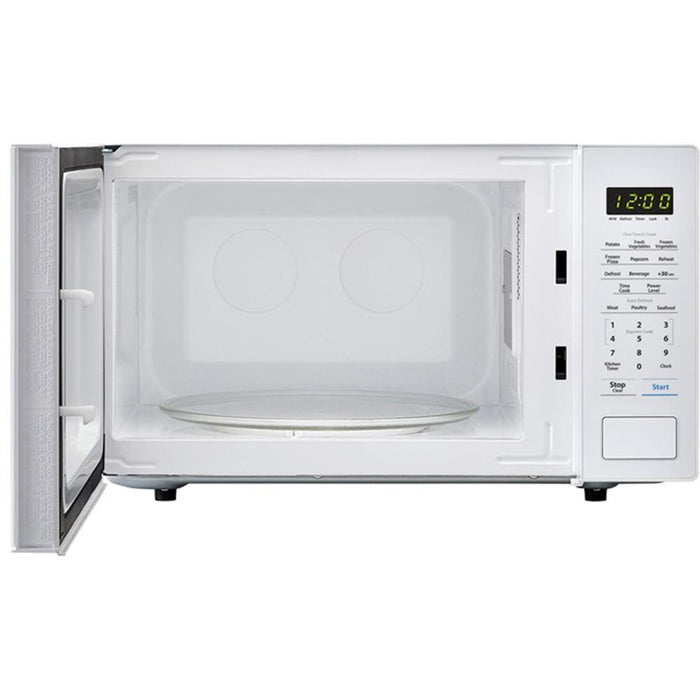 Sharp 1.1 Cu.Ft. 1000W Carousel Countertop Microwave Oven in White - SMC1131CW