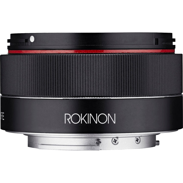 Rokinon 35mm f/2.8 FE (IO35AF-E) Ultra Compact Wide Angle Lens for Sony E Mount Kit