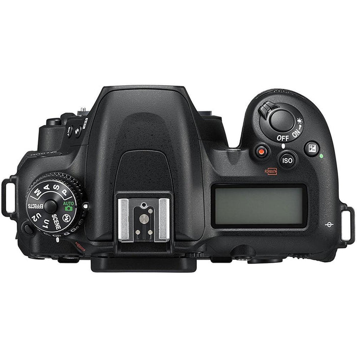 Nikon D7500 20.9MP Digital SLR Camera + Tamron 18-200mm Di II VC Lens Accessory Bundle