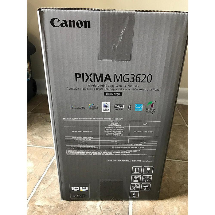 Canon Pixma MG3620 Wireless Inkjet All-In-One Multifunction Printer (OPEN BOX)