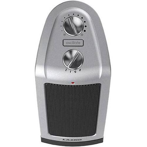 Lasko 2-Pack 5307 Oscillating 16" Ceramic Tower Heater w/ Adjustable Thermostat